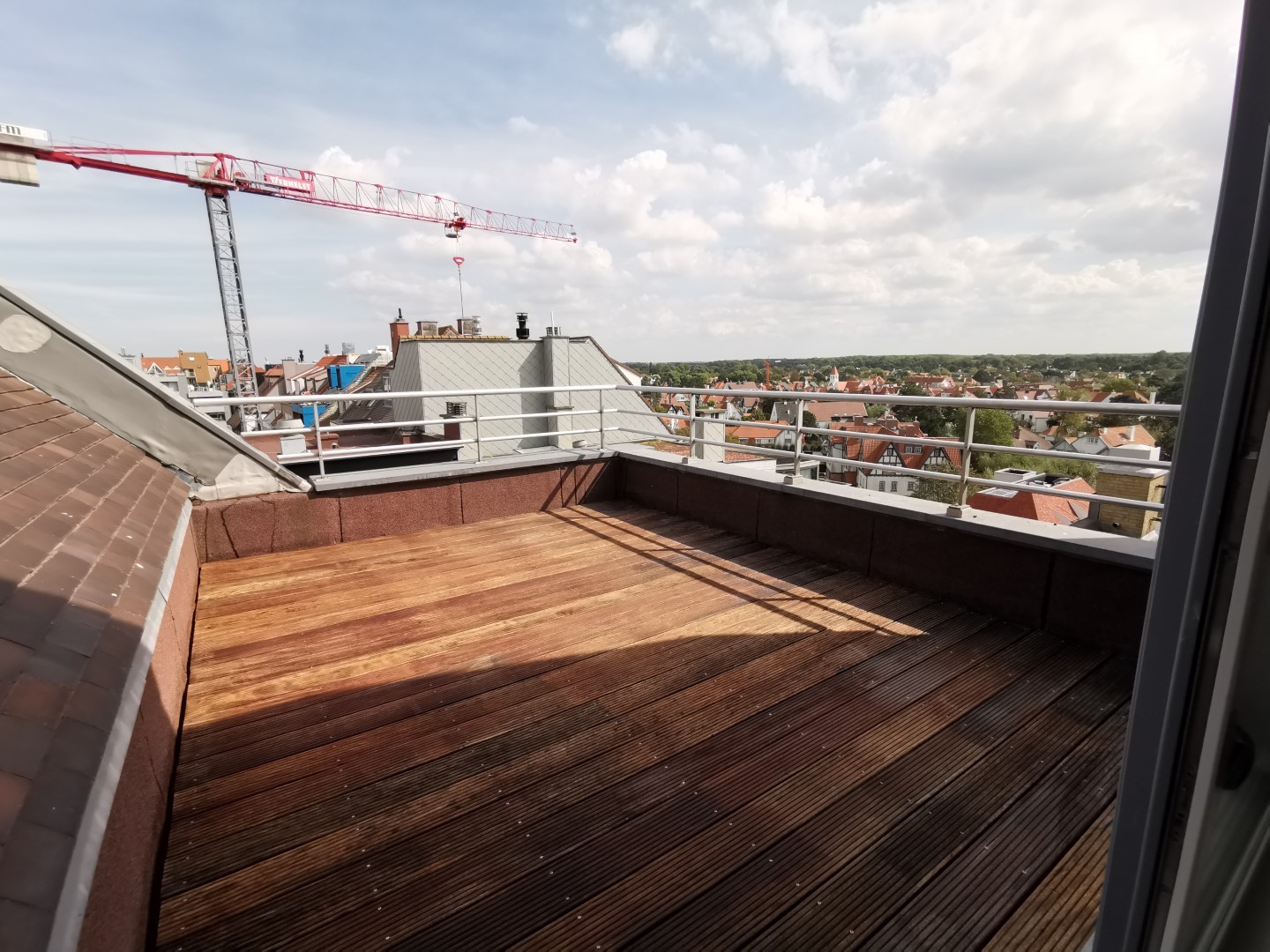 buitenschrijnwerk terras hout
