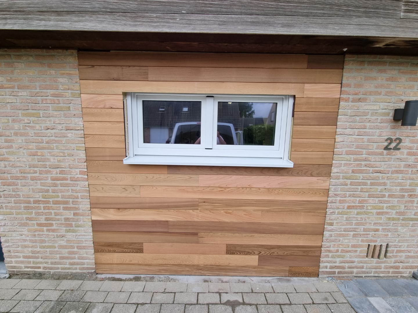 buitenschrijnwerk gevelbekleding hout
